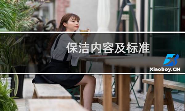 保洁内容及标准 - 保洁服务标准的六大块