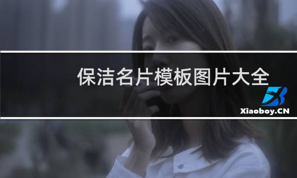 保洁名片模板图片大全 - 保洁名片样板
