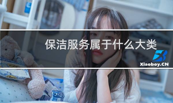 保洁服务属于什么大类 - 给单位做保洁属于生活服务吗