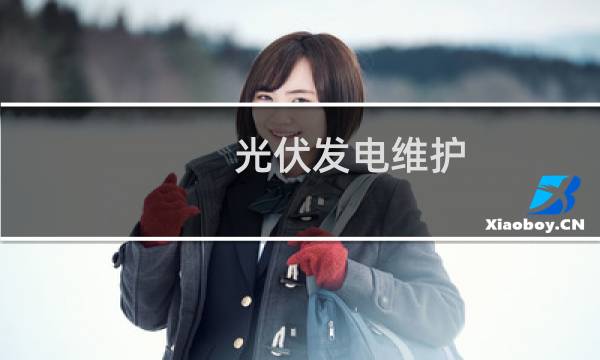 光伏发电维护 - 光伏电站维修