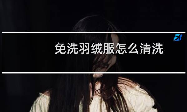 免洗羽绒服怎么清洗 - 亮面免洗羽绒服怎么洗