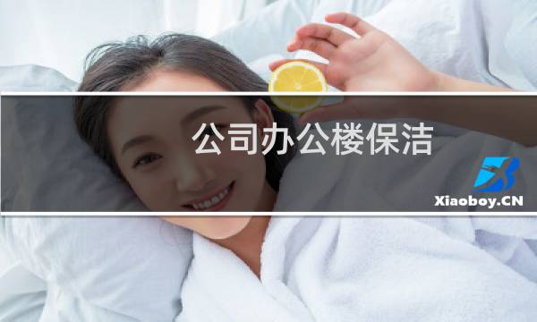 公司办公楼保洁 - 办公楼双休女保洁