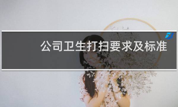 公司卫生打扫要求及标准 - 公司卫生考核表格