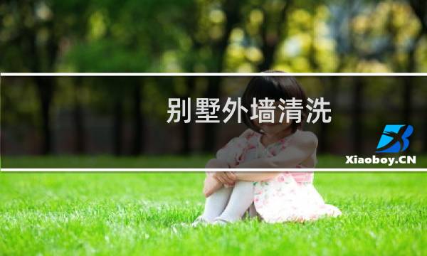 别墅外墙清洗 - 别墅外墙清洗服务