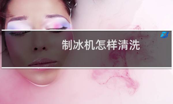 制冰机怎样清洗 - 制冰机自动清洗
