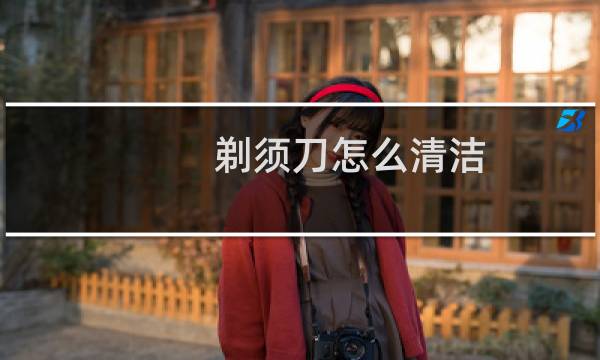 剃须刀怎么清洁 - 博朗剃须刀清洗过程示意图
