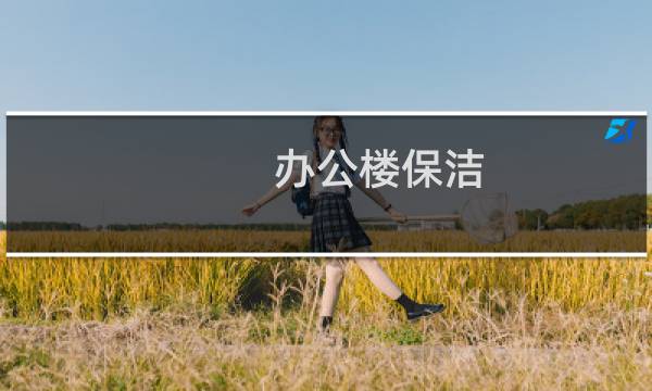 办公楼保洁 - 办公楼双休女保洁
