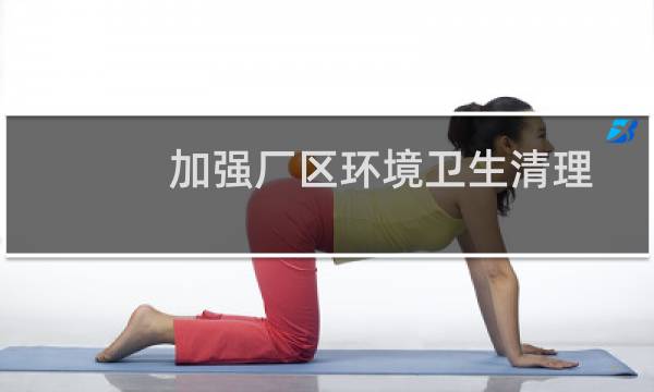 加强厂区环境卫生清理 - 搞好厂区环境卫生清理