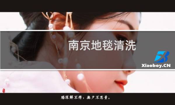 南京地毯清洗 - 南京专业地毯清洗公司