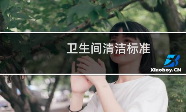 卫生间清洁标准 - 卫生间清洁标准规范
