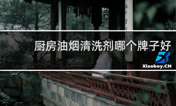 厨房油烟清洗剂哪个牌子好 - 厨房重油污用什么牌子清洁剂