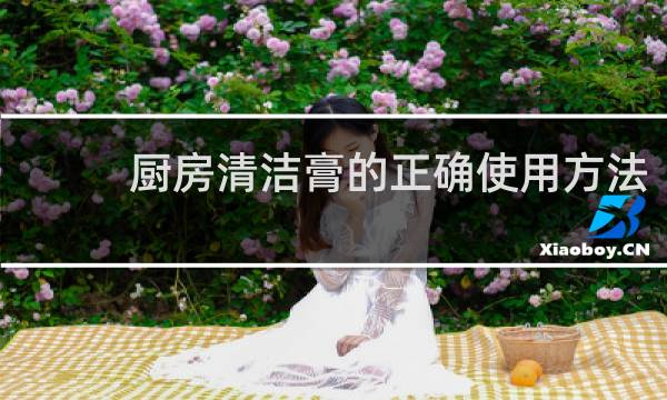 厨房清洁膏的正确使用方法 - 虫儿菲多效清洁膏用法