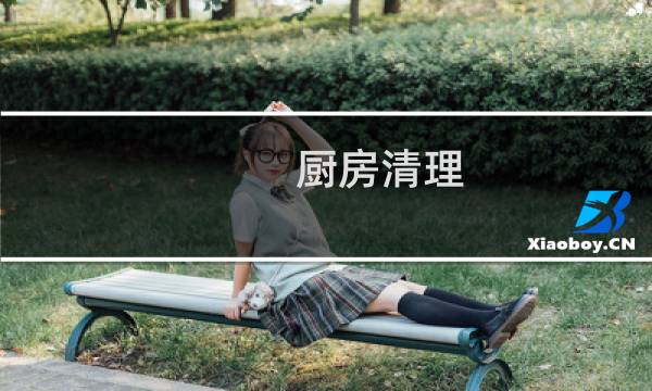 厨房清理 - 怎么清洁厨房