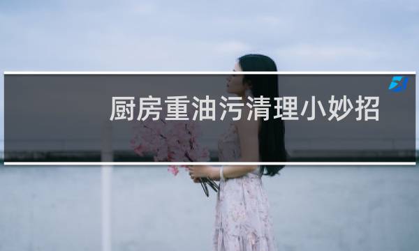 厨房重油污清理小妙招 - 厨房重油污用什么牌子清洁剂