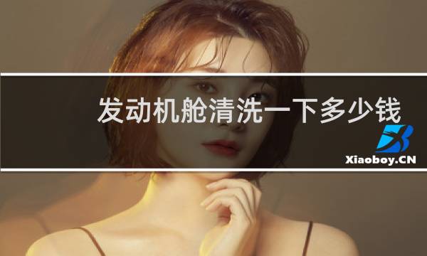 发动机舱清洗一下多少钱 - 发动机清洗费用一般是多少钱
