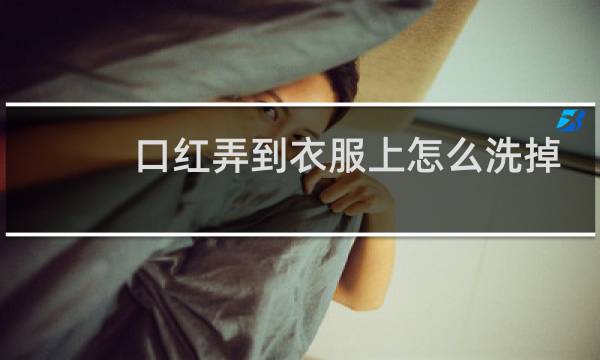 口红弄到衣服上怎么洗掉 - 衣服上粘口红了怎么洗