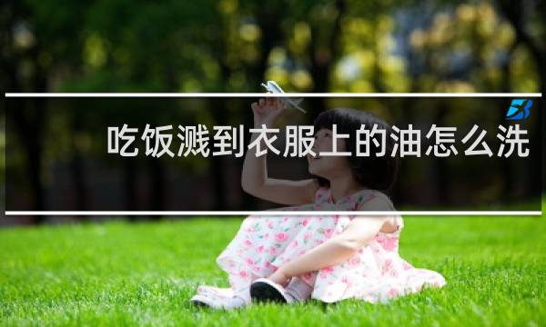 吃饭溅到衣服上的油怎么洗 - 白色衣服吃饭弄上油怎么处理