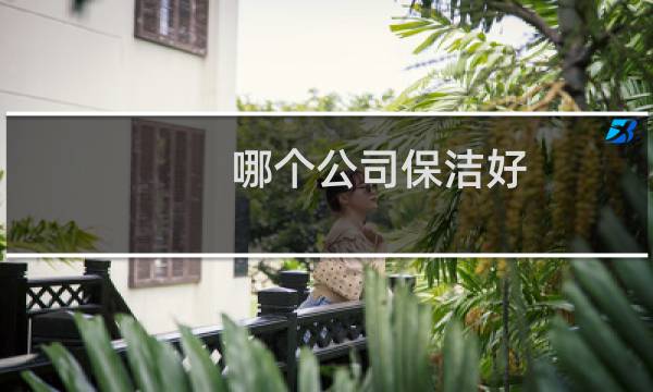 哪个公司保洁好 - 做保洁哪家公司好