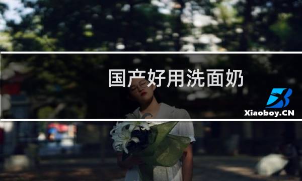 国产好用洗面奶 - 口碑最好的国货洗面奶