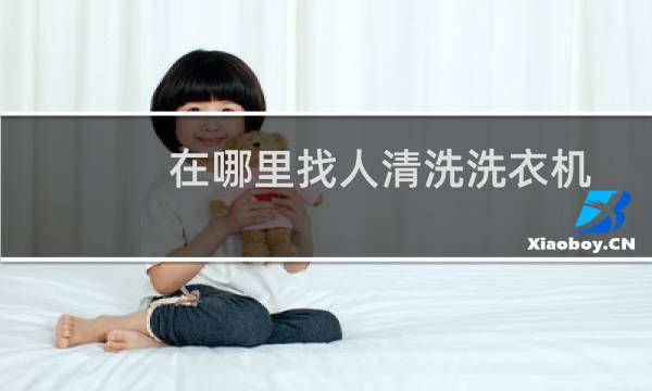 在哪里找人清洗洗衣机 - 哪里可以找到清洗洗衣机的人