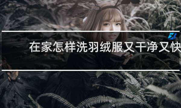 在家怎样洗羽绒服又干净又快 - 自己清洗羽绒服最佳方法