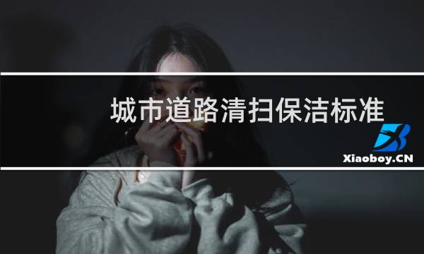 城市道路清扫保洁标准 - 苏州城市道路清扫保洁标准