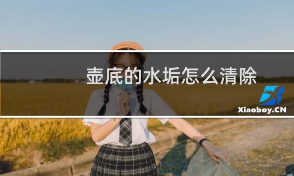 壶底的水垢怎么清除 - 怎么去除水壶里的水垢