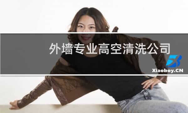 外墙专业高空清洗公司 - 高空玻璃清洗公司