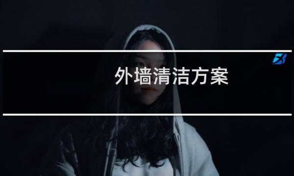 外墙清洁方案 -