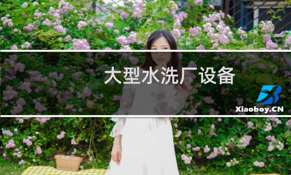 大型水洗厂设备 - 大型水洗洗涤设备