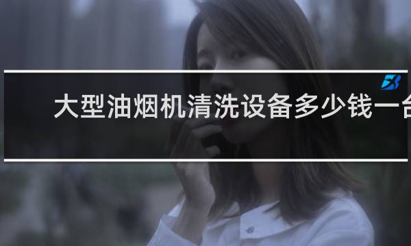 大型油烟机清洗设备多少钱一台 - 餐厅大型油烟机清洗收费标准