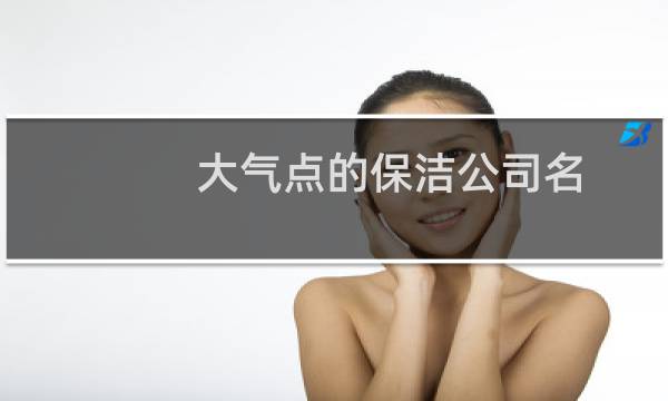 大气点的保洁公司名 - 保洁公司起什么名字好啊