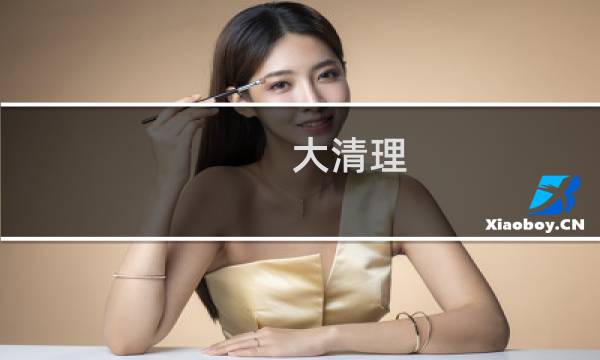大清理 - 垃圾大清理