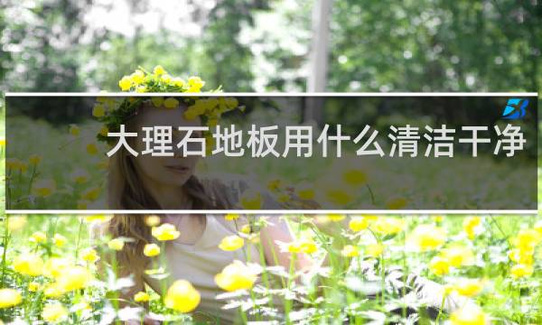 大理石地板用什么清洁干净 - 大理石地板砖用啥拖地干净