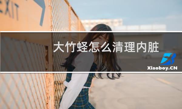 大竹蛏怎么清理内脏 - 冰鲜大竹蛏怎么清理内脏