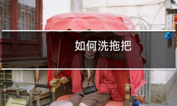 如何洗拖把 - 清洗拖把