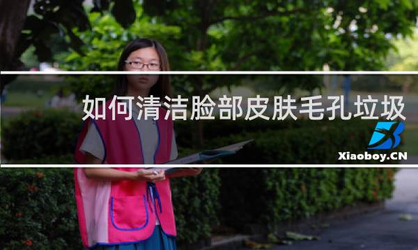 如何清洁脸部皮肤毛孔垃圾 - 自己怎么清理毛孔堵塞