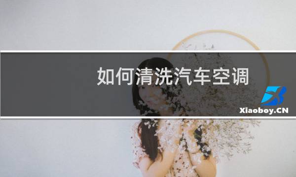 如何清洗汽车空调 - 怎样自己清洗汽车空调