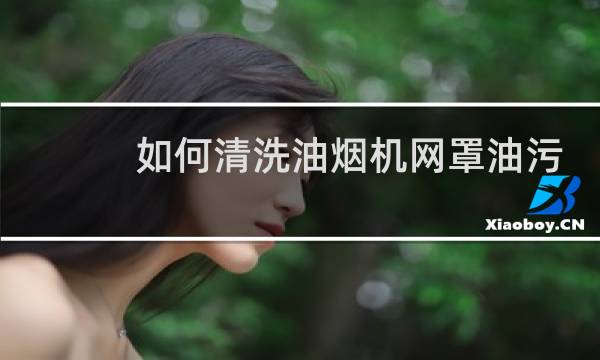 如何清洗油烟机网罩油污 - 抽油烟机网眼里油污清理技巧