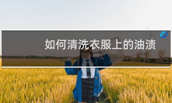 如何清洗衣服上的油渍 - 已经干了的油渍怎么去除