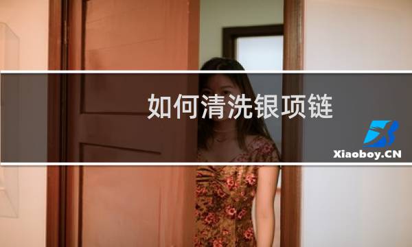 如何清洗银项链 - 银饰为什么盐水一泡就很亮了