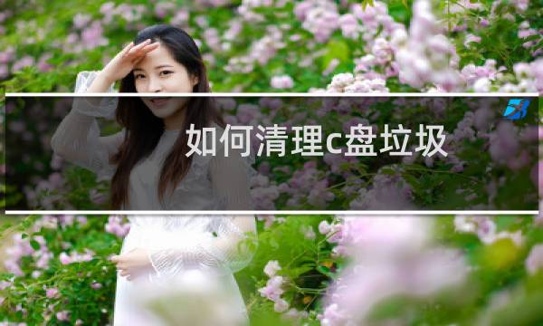 如何清理c盘垃圾 - 怎么清理C盘