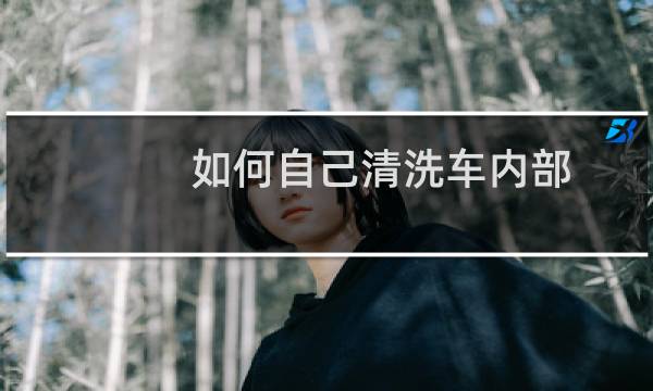 如何自己清洗车内部 - 汽车内饰清洁怎么做