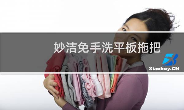 妙洁免手洗平板拖把 - 妙洁免手洗平板拖把提拉