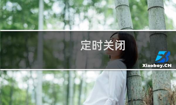 定时关闭 - 定时关闭某一个app