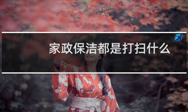 家政保洁都是打扫什么 - 家政打扫家一般都打扫哪里
