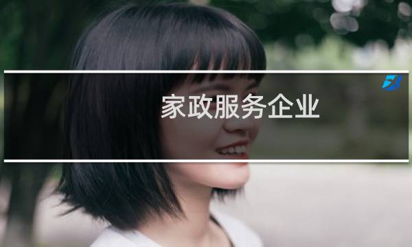 家政服务企业 - 全国比较有名的家政公司
