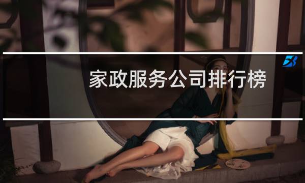 家政服务公司排行榜 - 山东家政服务公司排行榜