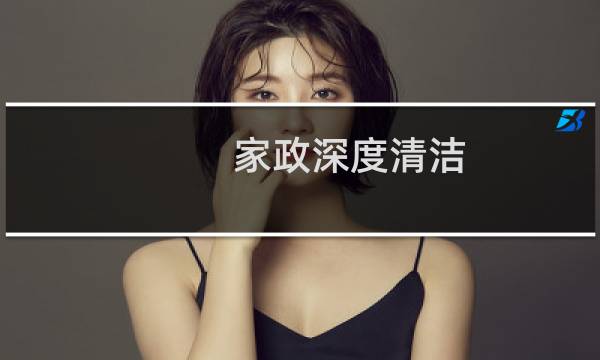 家政深度清洁 - 家政深度清洁的范围