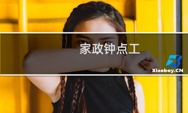 家政钟点工 - 家政下午钟点工